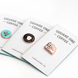 SQ1 Enamel Pins