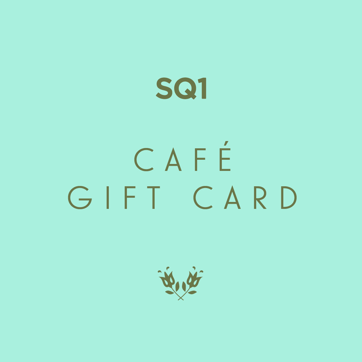 Café e-Gift Card
