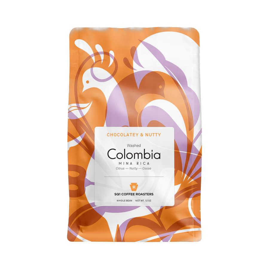 Colombia Mina Rica 12 oz whole bean bag