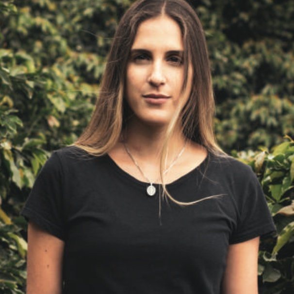 Carolina Posada at Finca Mina Rica