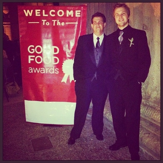 Josh at the Good Food Awards